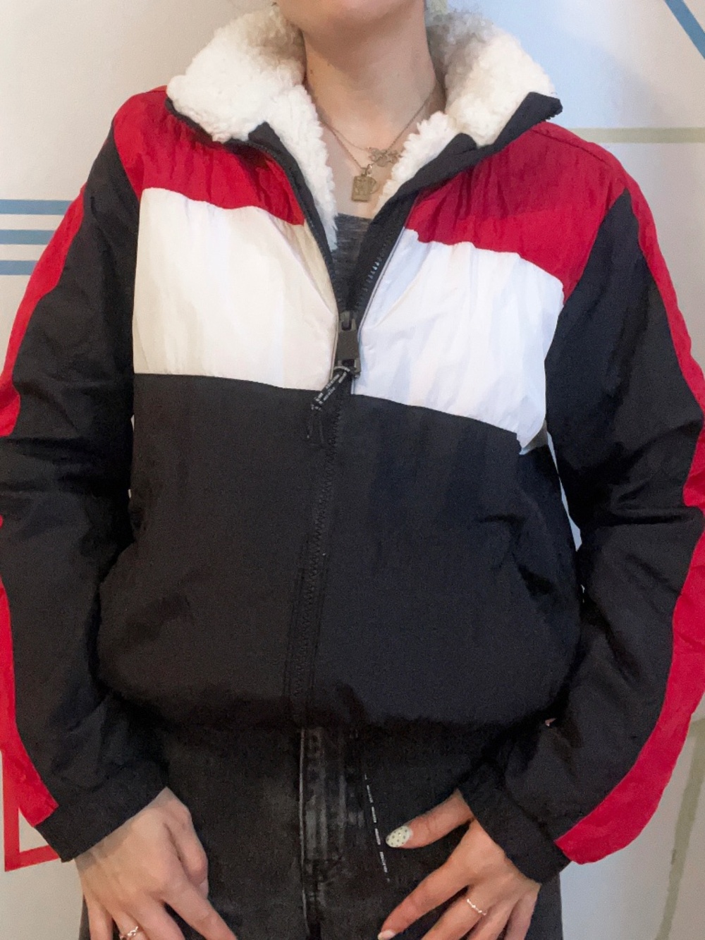 Hollister Sherpa-Lined Jacket